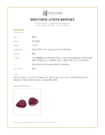 1.47ct Pear Red Ruby from Thailand Pair - Image 16