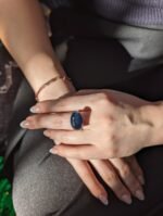 Fine Quality 12.21ct IGI Certified Unheated Blue Sapphire & Diamond Ring in 18k White Gold - Image 15