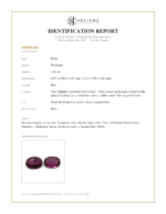 1.81ct Oval Red Ruby from Thailand Pair - Image 16
