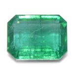 3.98ct Octagonal/Emerald Cut Green Emerald GIA Certified Zambia (F2) - Image 2