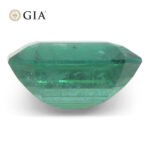 3.84ct Octagonal/Emerald Cut Green Emerald GIA Certified Zambia (F2) - Image 8