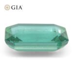 3.21ct Octagonal/Emerald Cut Green Emerald GIA Certified Zambia (F1) - Image 11