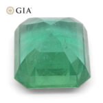 3.37ct Octagonal/Emerald Cut Green Emerald GIA Certified Zambia (F1) - Image 11