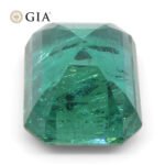 3.86ct Octagonal/Emerald Cut Green Emerald GIA Certified Zambia (F2) - Image 11