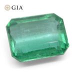 4.35ct Octagonal/Emerald Cut Green Emerald GIA Certified Zambia (F1) - Image 5