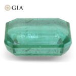 4.35ct Octagonal/Emerald Cut Green Emerald GIA Certified Zambia (F1) - Image 10