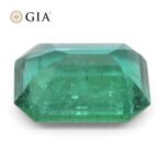 2.95ct Octagonal/Emerald Cut Green Emerald GIA Certified Zambia (F1) - Image 10