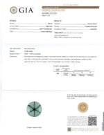 11.08ct Round Green and Black Trapiche Emerald GIA Certified Colombia (F1) - Image 6