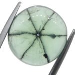 11.08ct Round Green and Black Trapiche Emerald GIA Certified Colombia (F1) - Image 4