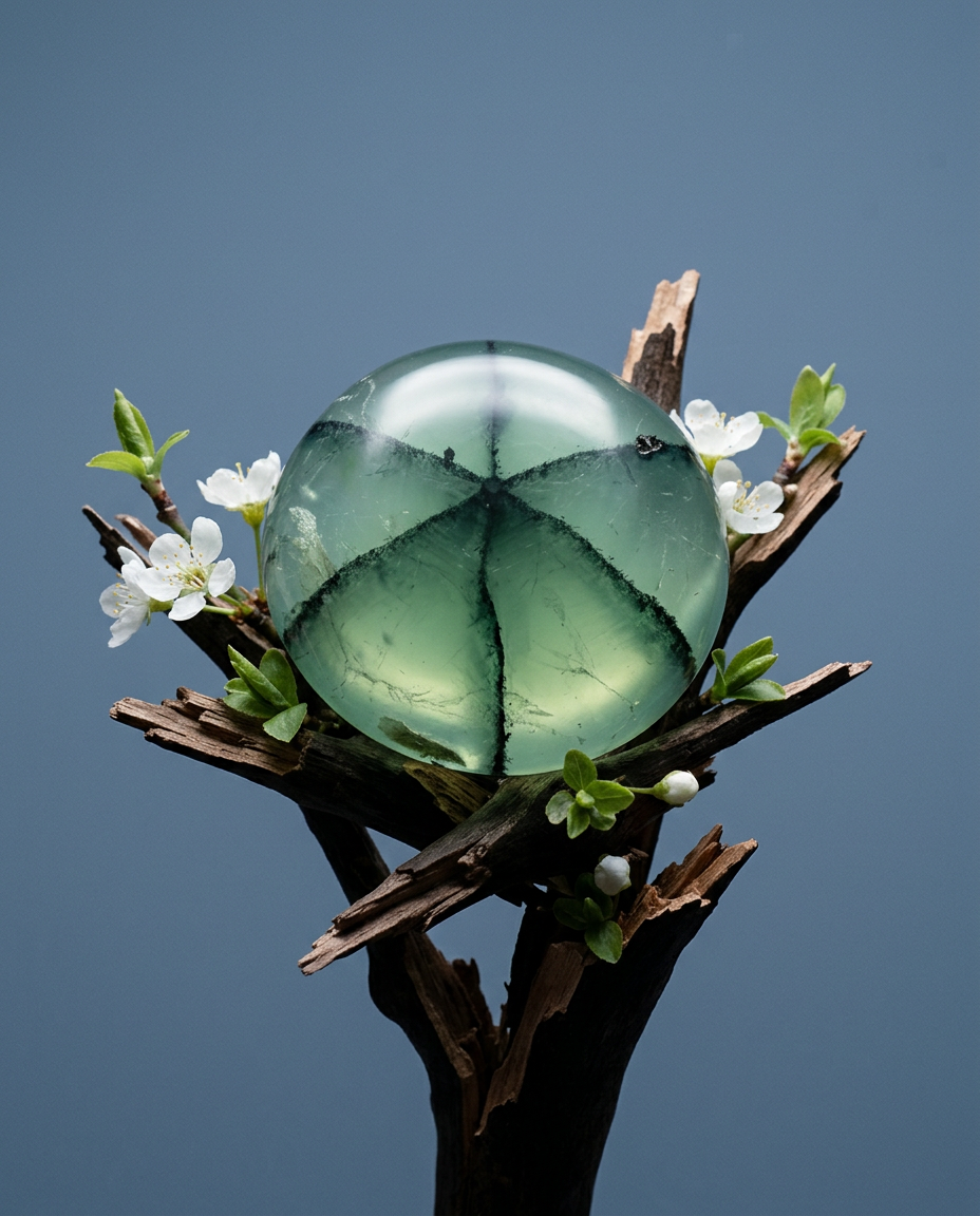 GIAE0156_11.08ctRoundGreenandBlackTrapicheEmeraldGIACertifiedColombia_F1_4.png 11.08ct Round Green and Black Trapiche Emerald GIA Certified Colombia (F1) - Image 1