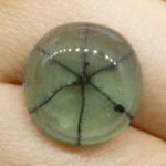 11.08ct Round Green and Black Trapiche Emerald GIA Certified Colombia (F1) - Image 5