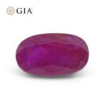 2.38ct Oval Purplish Red Ruby GIA Certified Tajikistan Unheated - Image 8