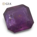 2.63ct Octagonal/Square Purple-Red Natural Ruby GIA Certified East Africa Unheated - Image 7