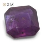 2.63ct Octagonal/Square Purple-Red Natural Ruby GIA Certified East Africa Unheated - Image 8