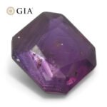 2.63ct Octagonal/Square Purple-Red Natural Ruby GIA Certified East Africa Unheated - Image 9