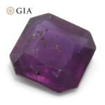 2.63ct Octagonal/Square Purple-Red Natural Ruby GIA Certified East Africa Unheated - Image 11