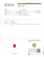 1.34ct Cushion Purplish Red Ruby GIA Certified  Unheated - Image 5