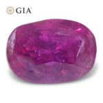 1.34ct Cushion Purplish Red Ruby GIA Certified  Unheated - Image 13
