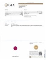 1.53ct Round Red Ruby GIA Certified Madagascar - Image 5