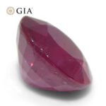 1.53ct Round Red Ruby GIA Certified Madagascar - Image 6