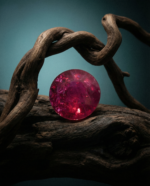 1.06ct Round Red Ruby GIA Certified Madagascar - Image 16