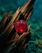 1.06ct Round Red Ruby GIA Certified Madagascar - Image 4