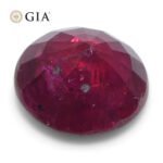 1.06ct Round Red Ruby GIA Certified Madagascar - Image 11