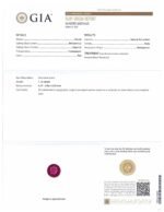 1.16ct Round Red Ruby GIA Certified Madagascar - Image 14