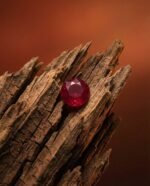 1.16ct Round Red Ruby GIA Certified Madagascar - Image 3