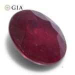 1.16ct Round Red Ruby GIA Certified Madagascar - Image 6
