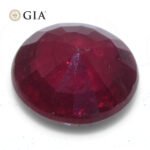 1.16ct Round Red Ruby GIA Certified Madagascar - Image 8
