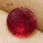 1.16ct Round Red Ruby GIA Certified Madagascar - Image 11