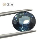 6.84ct Oval Teal Blue Mermaid Sapphire GIA Certified Ethiopia - Image 7