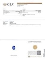 3.65ct Oval Blue Sapphire GIA Certified Sri Lanka - Image 3