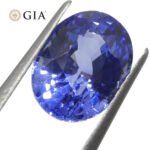 3.65ct Oval Blue Sapphire GIA Certified Sri Lanka - Image 5