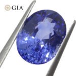 3.65ct Oval Blue Sapphire GIA Certified Sri Lanka - Image 14