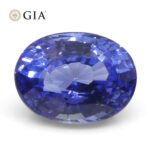 3.65ct Oval Blue Sapphire GIA Certified Sri Lanka - Image 9