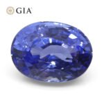3.65ct Oval Blue Sapphire GIA Certified Sri Lanka - Image 6