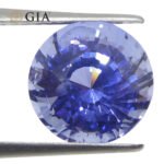 4.03ct Round Blue Sapphire GIA Certified Sri Lanka - Image 5