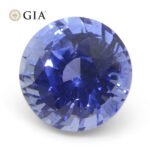 4.03ct Round Blue Sapphire GIA Certified Sri Lanka - Image 8