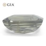 10.03ct Octagonal/Emerald Cut Grayish Greenish Blue to Grayish Purple Sapphire GIA Certified Tanzania Unheated - Image 12