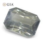 10.03ct Octagonal/Emerald Cut Grayish Greenish Blue to Grayish Purple Sapphire GIA Certified Tanzania Unheated - Image 13