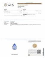 10.62ct Pear Blue Sapphire GIA Certified Sri Lanka - Image 3