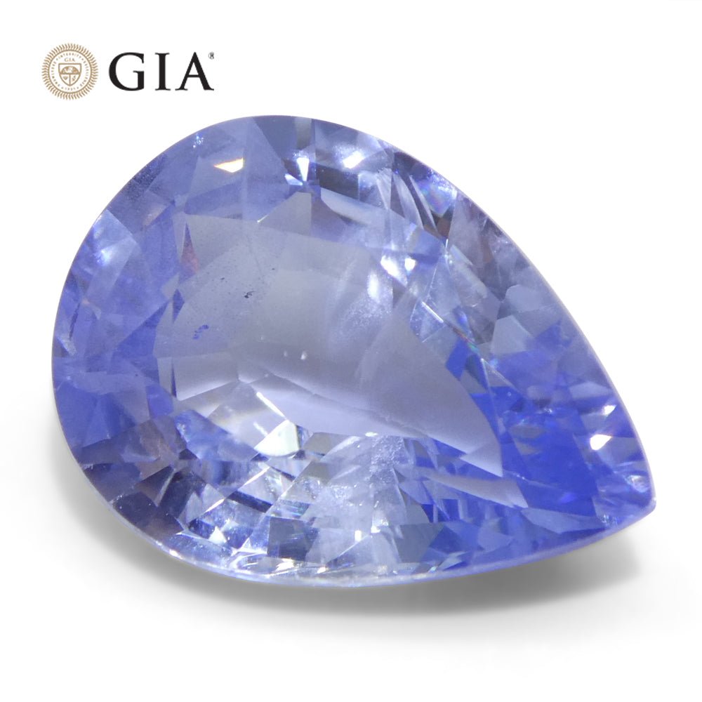 GIAS0195_1.jpg 10.62ct Pear Blue Sapphire GIA Certified Sri Lanka - Image 1