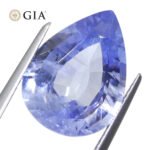 10.62ct Pear Blue Sapphire GIA Certified Sri Lanka - Image 11
