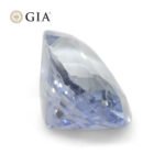 6.12ct Oval Icy Light Blue Sapphire GIA Certified Sri Lanka Unheated - Image 10
