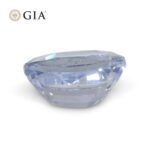 6.12ct Oval Icy Light Blue Sapphire GIA Certified Sri Lanka Unheated - Image 11