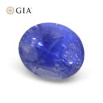 2.70ct Oval Vivid Blue Sapphire GIA Certified Sri Lanka Unheated - Image 8