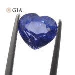 3.52ct Heart Blue Sapphire GIA Certified Sri Lanka - Image 6