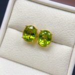 Peridot August Birthstone Stud - Image 7